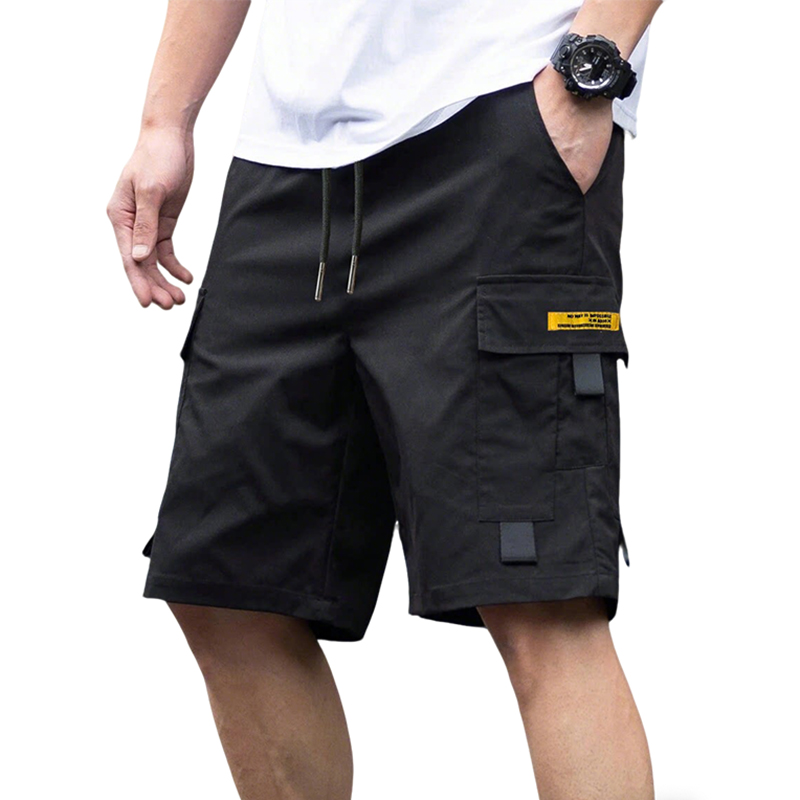 Summer Clothing Work - Sommer Herren Einfarbige Cargo-Shorts Outdoor Multi-Pocket