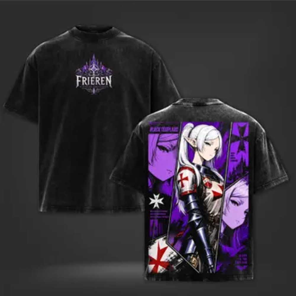 Summer Clothing Italy - 2026 Trendiges Anime Frieren T-Shirt Harajuku