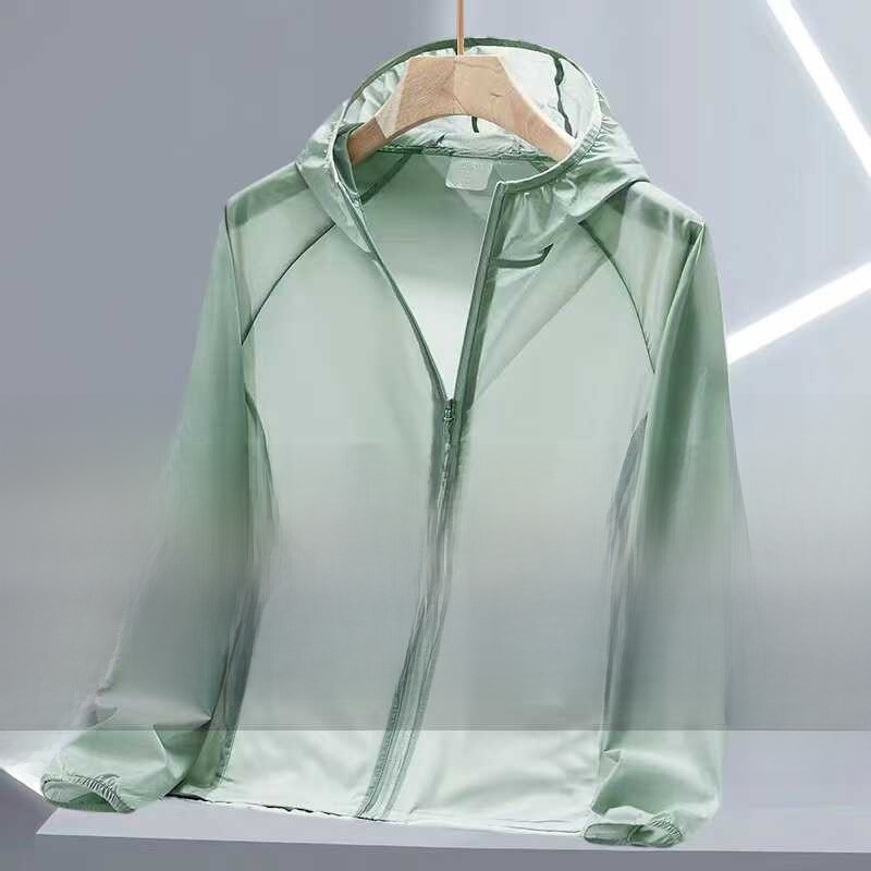 Summer Clothing Work - Herren Eisseide Leichte Atmungsaktive Sommer-Sonnenschutzkleidung Outdoor-Radfahren