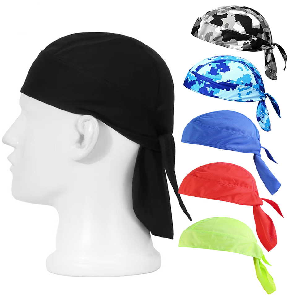 Summer Clothing Capsule - Fahrrad-Stirnband, schweißableitende Kappe, Radfahren-Kopftuch, schnell trocknender,