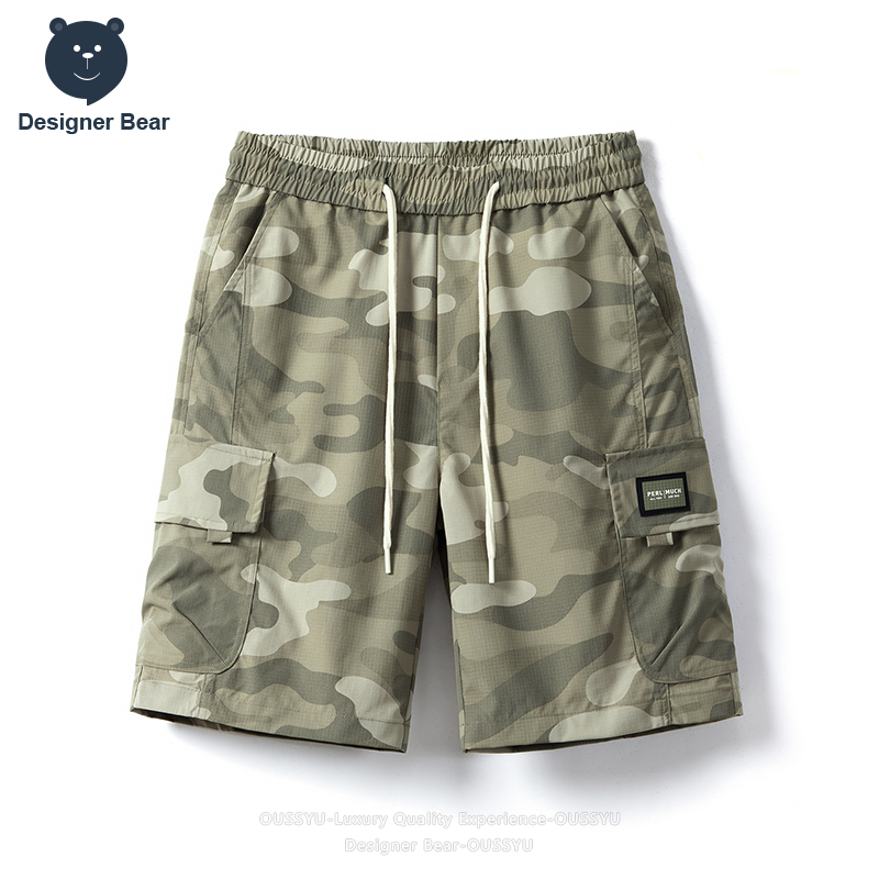 Summer Clothing Work - Markenkleidung Sommer Cargo Camo Shorts Herren
