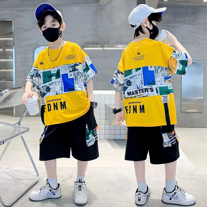 Summer Clothing Drawing For Kids - Teenager Jungen Kleidung Set Sommer Neue