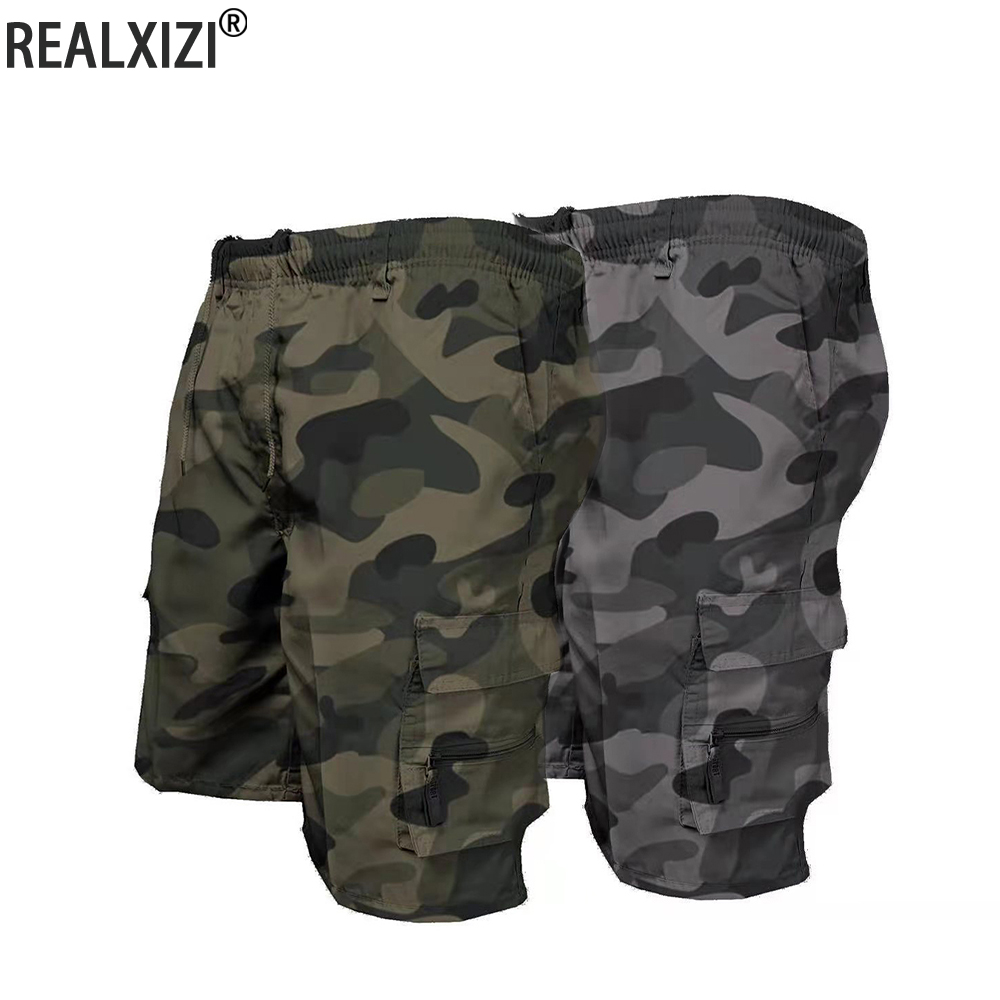 Summer Clothing Work - Männer Camouflage Cargo-Shorts Casual Lose Arbeit