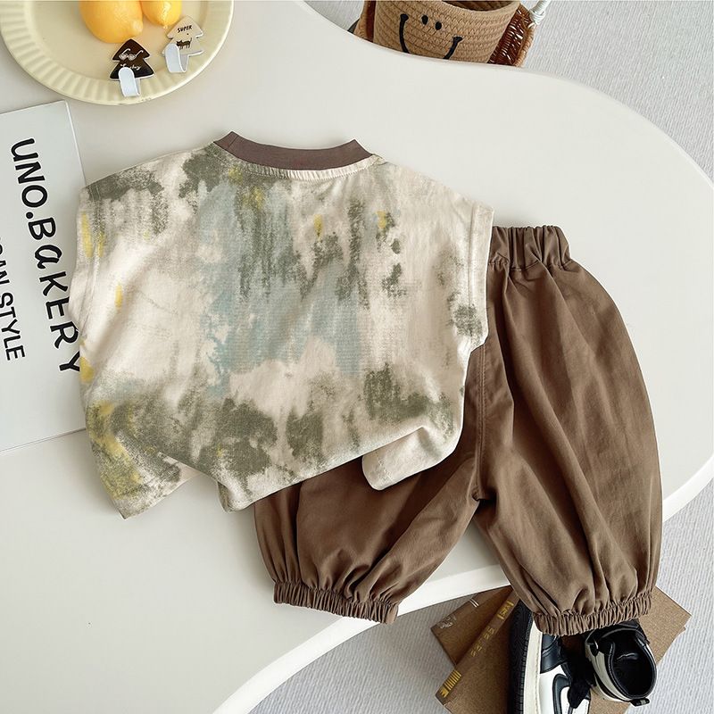 Summer Clothing Drawing For Kids - Koreanisches Sommer-Outfit für Kleinkinder und Babys