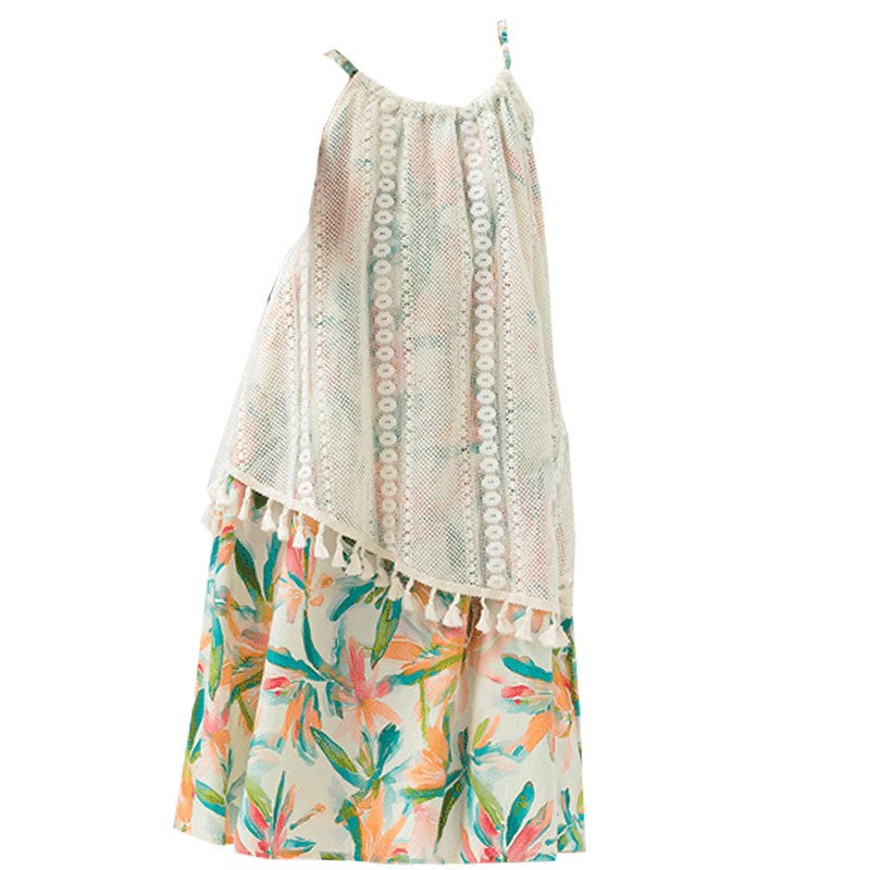 Quasten-Mädchenkleider für den – Summer Clothing Drawing For Kids Bewertung und Preis