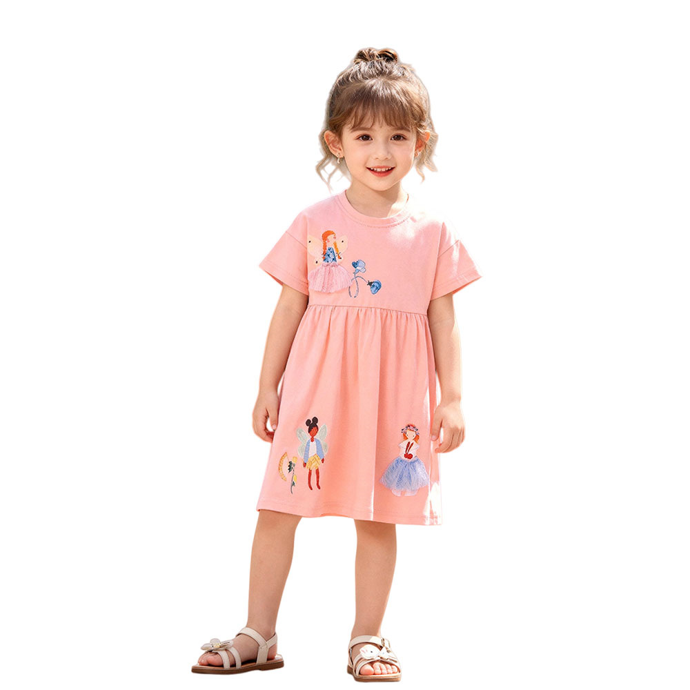 Kurzarm Sommerkleider für Mädc – Summer Clothing Drawing For Kids Bewertung und Preis