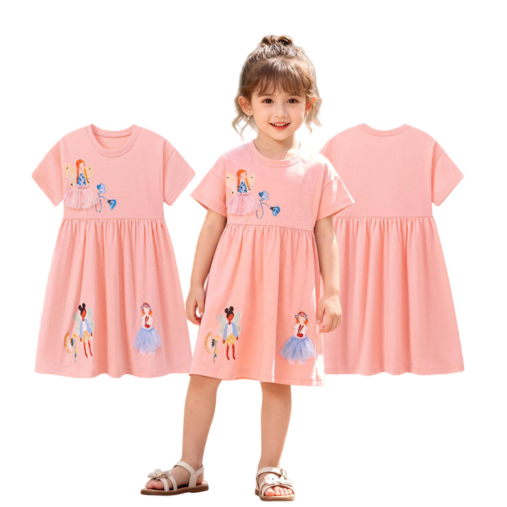 Kurzarm Sommerkleider für Mädc – Summer Clothing Drawing For Kids Bewertung und Preis