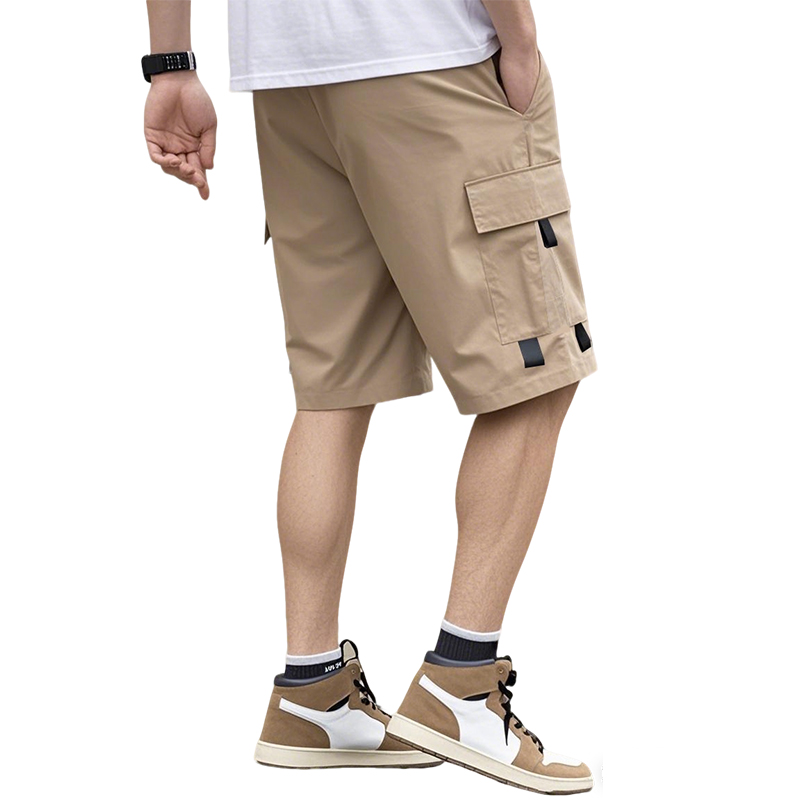 Sommer Herren Einfarbige Cargo – Summer Clothing Work Bewertung und Preis