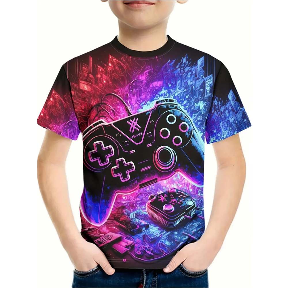T-Shirt für einen Jungen, 3D-D – Summer Clothing Drawing For Kids Bewertung und Preis