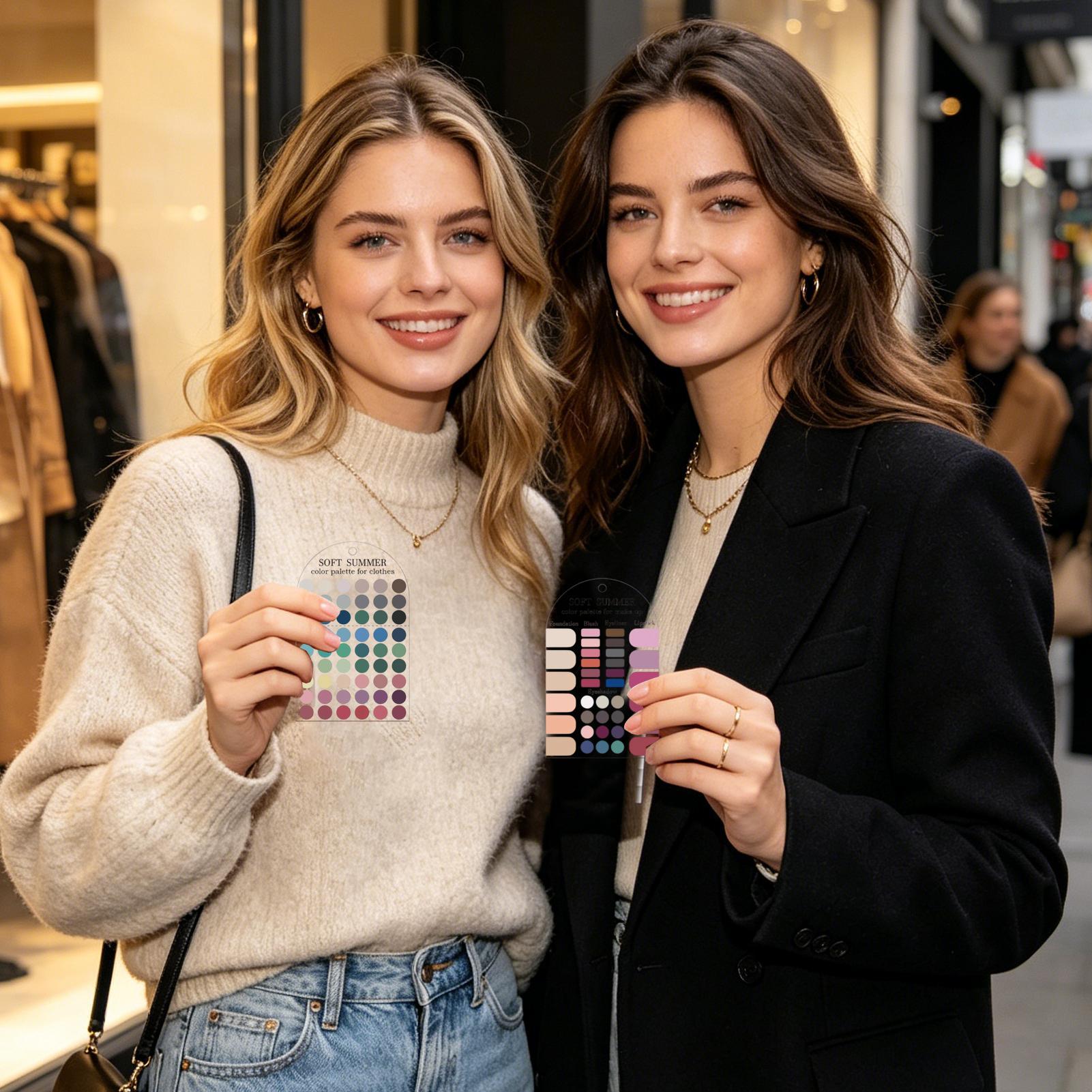 2 Stück Acryl-Saisonpalette, W – Summer Clothing Guide Bewertung und Preis