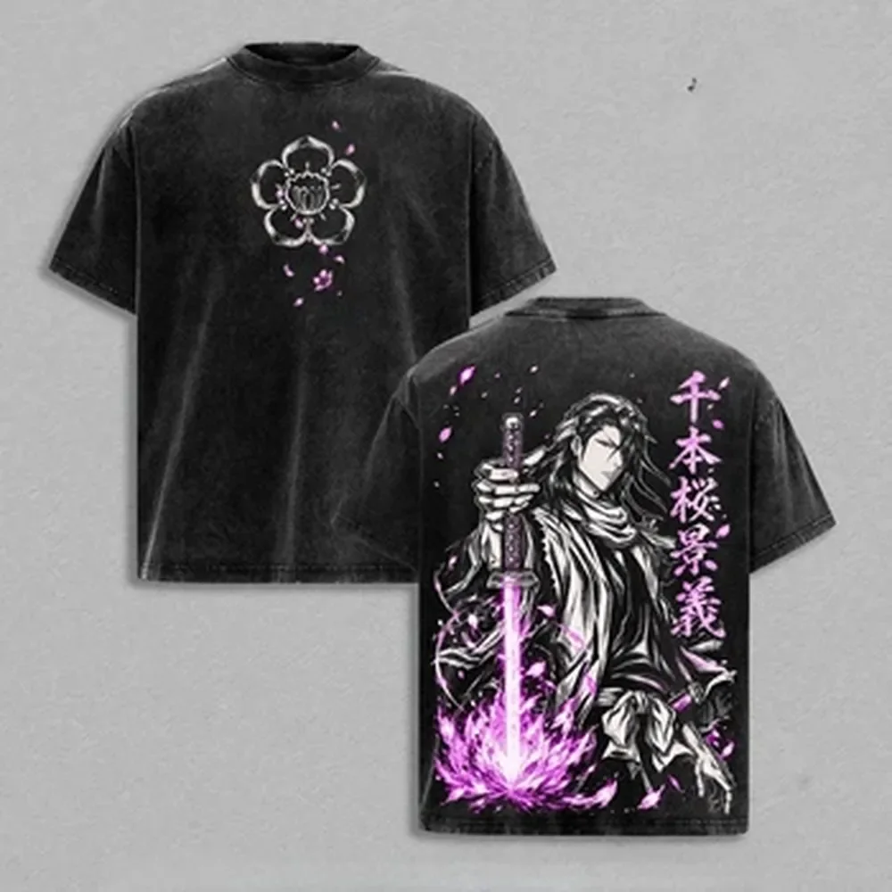 Kuchiki Byakuya BLEACH T-Shirt – Summer Clothing Italy Bewertung und Preis