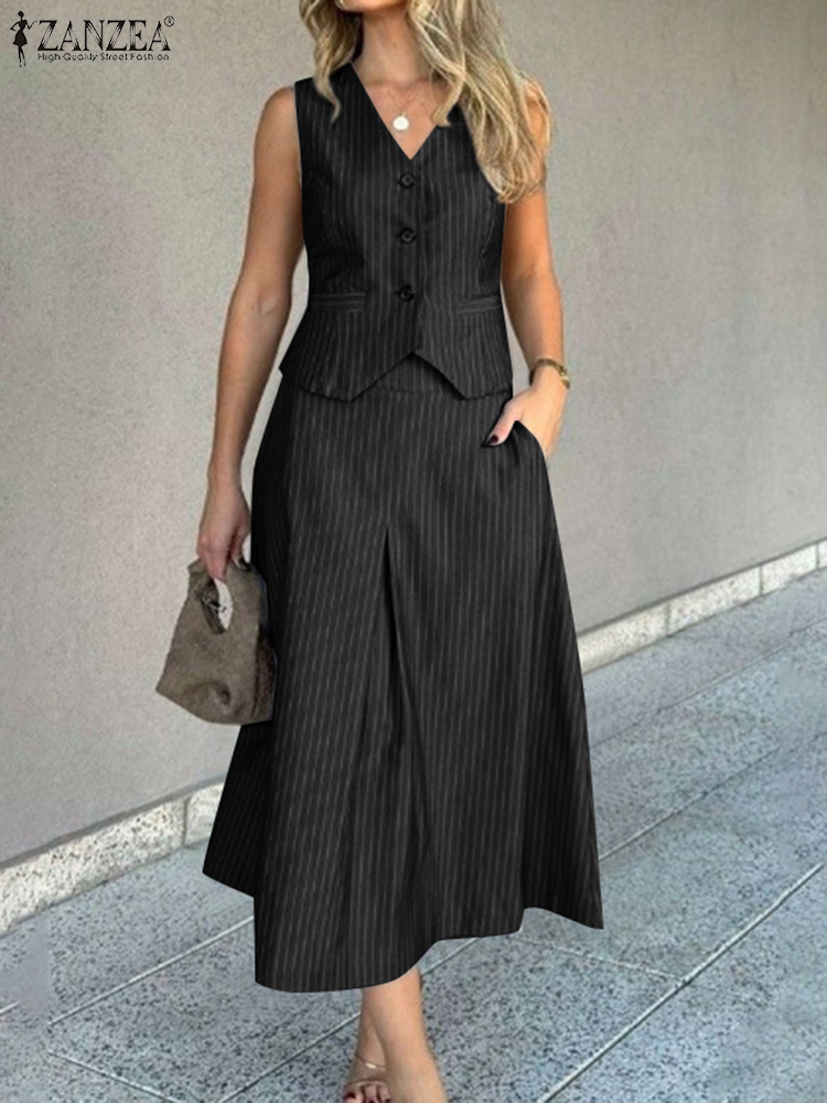 ZANZEA Büro Frauen 2-teiliges  – Summer Clothing Work Bewertung und Preis