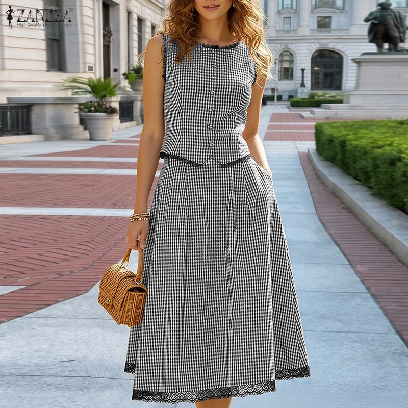 Elegante Damen 2-teilige Sets  – Summer Clothing Work Bewertung und Preis