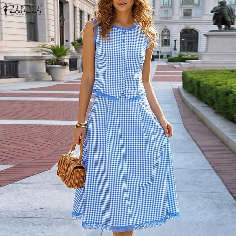 Elegante Damen 2-teilige Sets  – Summer Clothing Work Bewertung und Preis