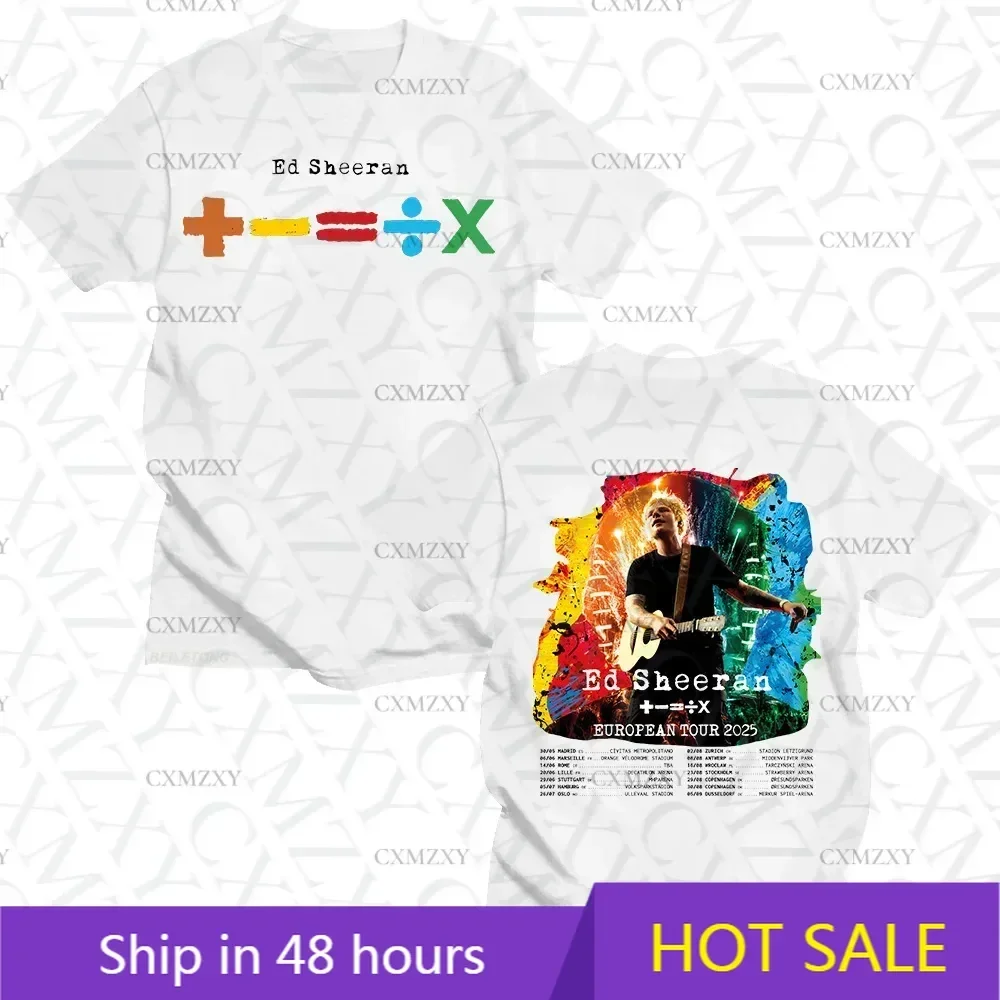 Ed Sheeran European Tour T-Shi – Summer Clothing Gif Bewertung und Preis