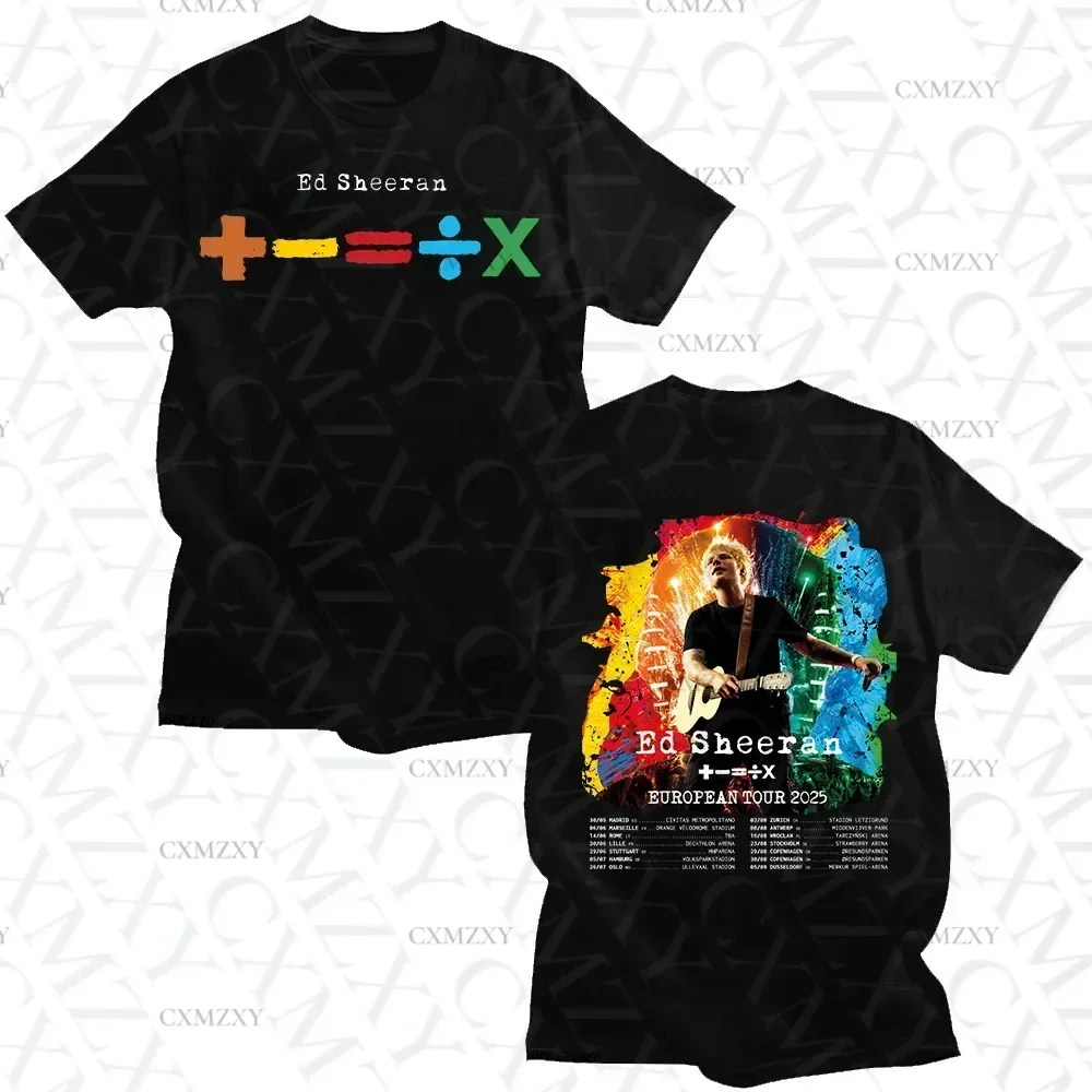 Ed Sheeran European Tour T-Shi – Summer Clothing Gif Bewertung und Preis