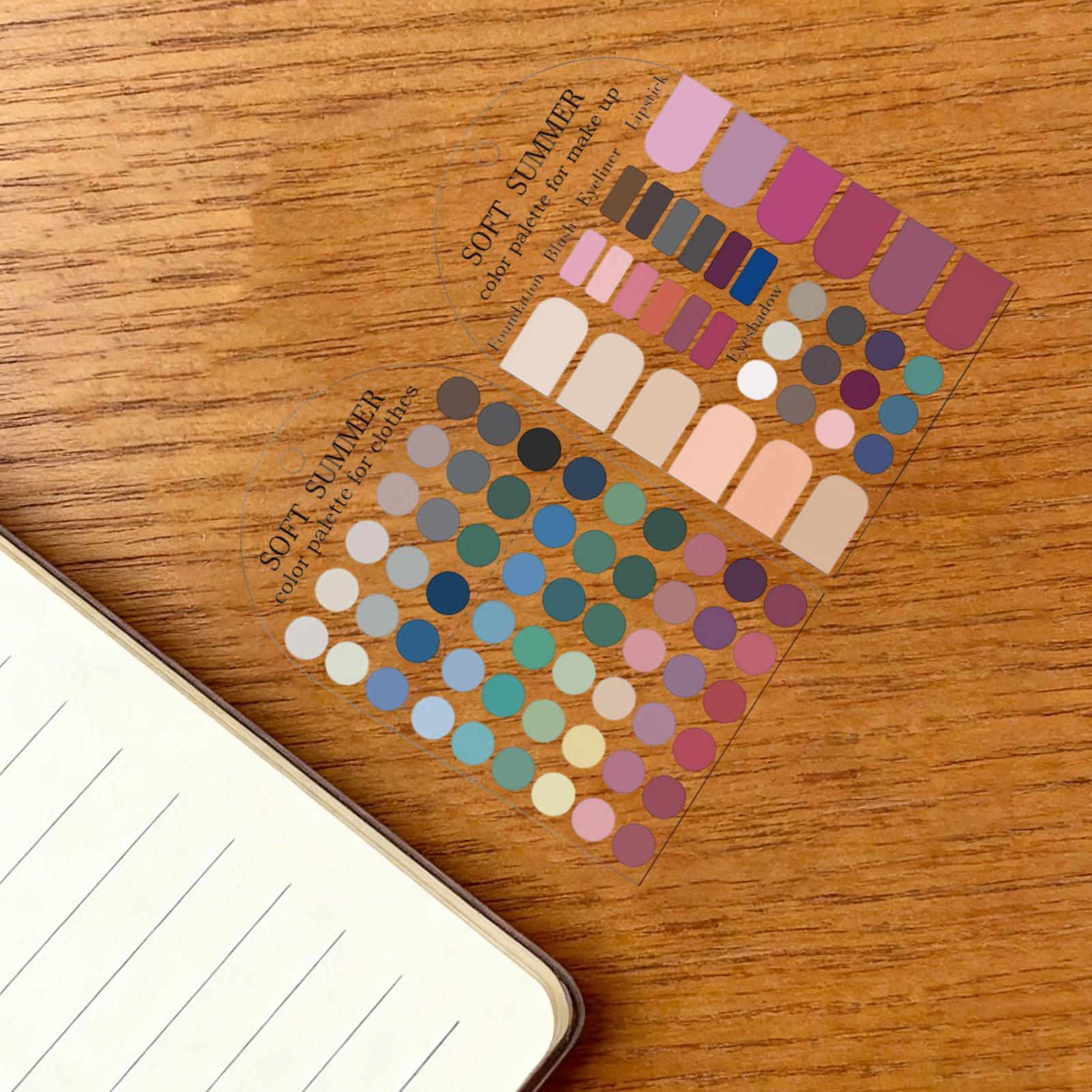 2 Stück saisonale Acryl-Palett – Summer Clothing Guide Bewertung und Preis