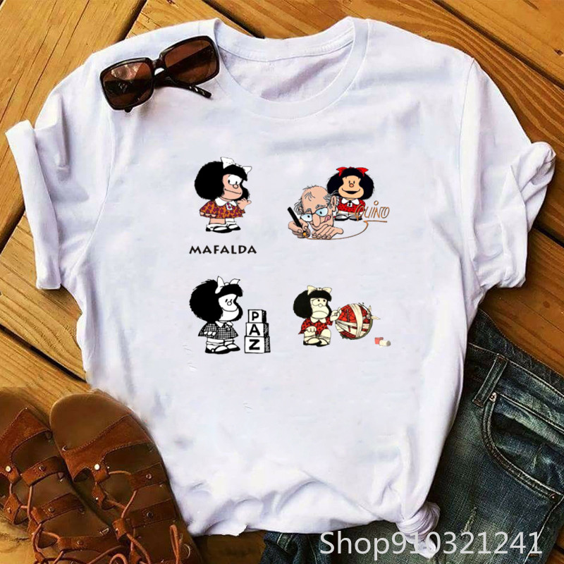 Rock Roll Mafalda T-Shirt, lus – Summer Clothing Teens Bewertung und Preis