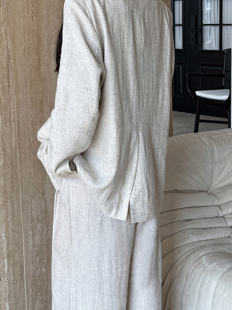 Herbst High-end-Leinen Materia – Summer Clothing Material Bewertung und Preis
