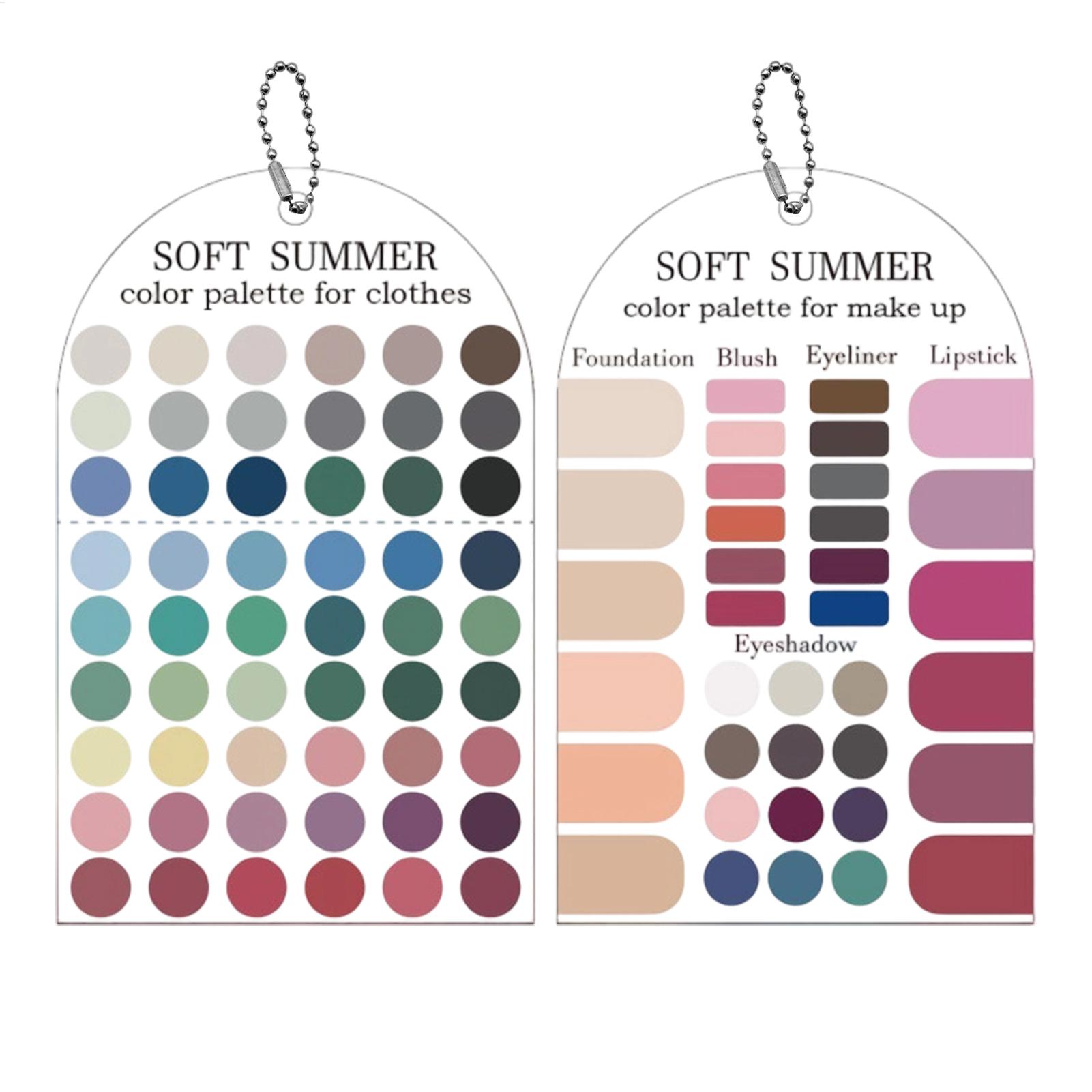 2 Stück saisonale Acryl-Farbpa – Summer Clothing Guide Bewertung und Preis