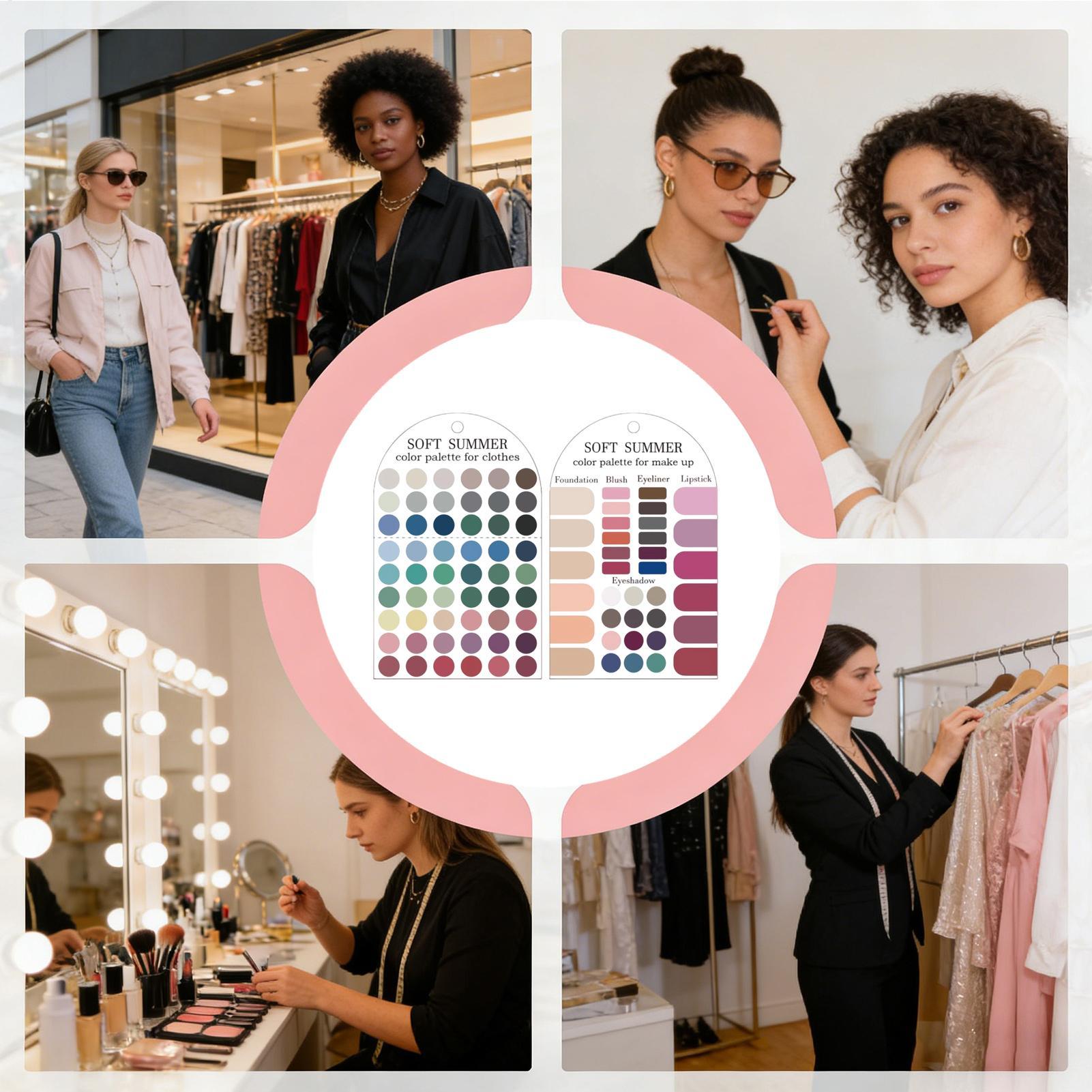 Weiche Sommer-Farbpalette-Kart – Summer Clothing Guide Bewertung und Preis