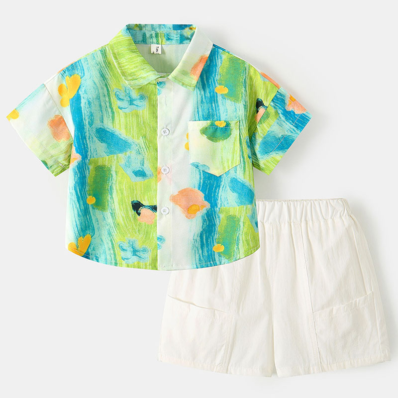 2 stück Sets Sommer Baby Junge – Summer Clothing Drawing For Kids Bewertung und Preis
