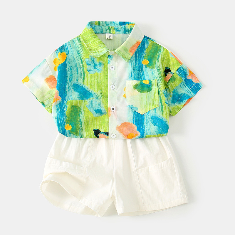 2 stück Sets Sommer Baby Junge – Summer Clothing Drawing For Kids Bewertung und Preis