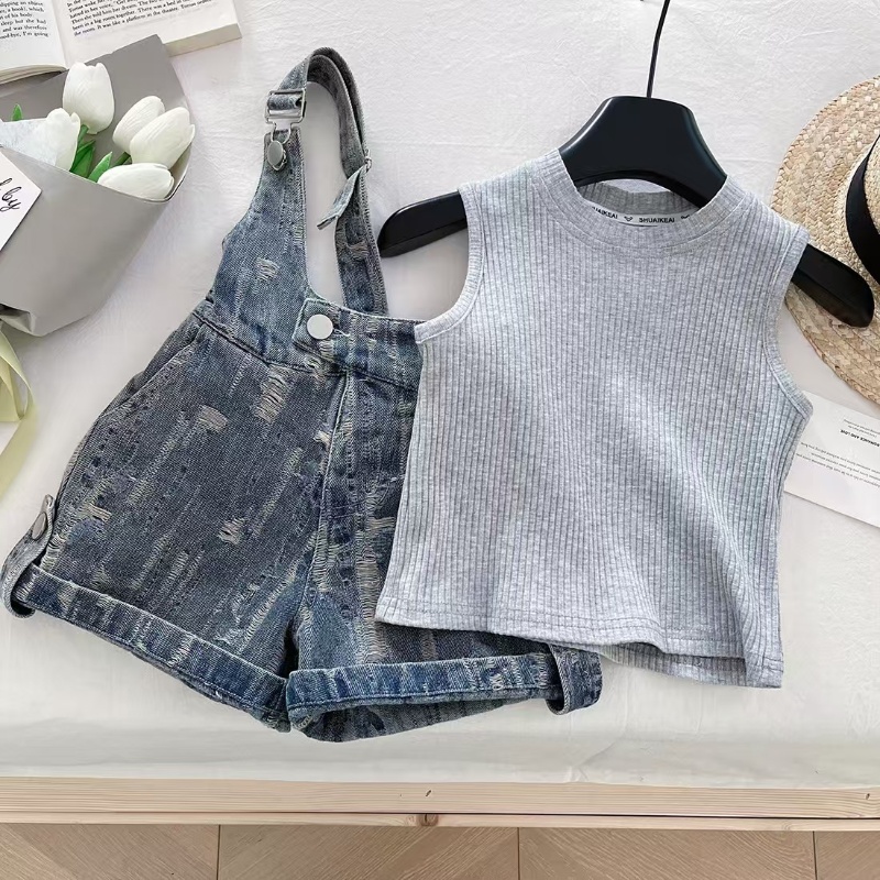 Kinderkleidungssets Strick-Tan – Summer Clothing Drawing For Kids Bewertung und Preis