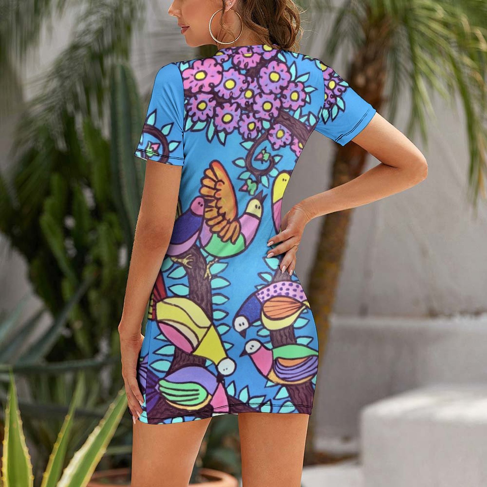 Vögel auf einem Baum von Stef  – Summer Clothing Online Bewertung und Preis