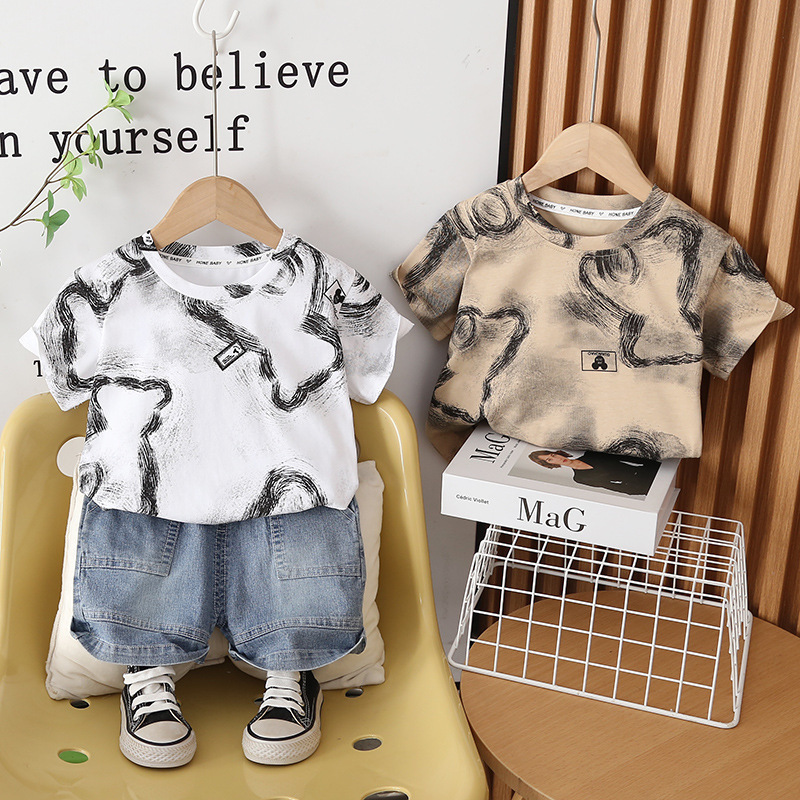 Kleinkinder Jungen Outfit Kind – Summer Clothing Drawing For Kids Bewertung und Preis