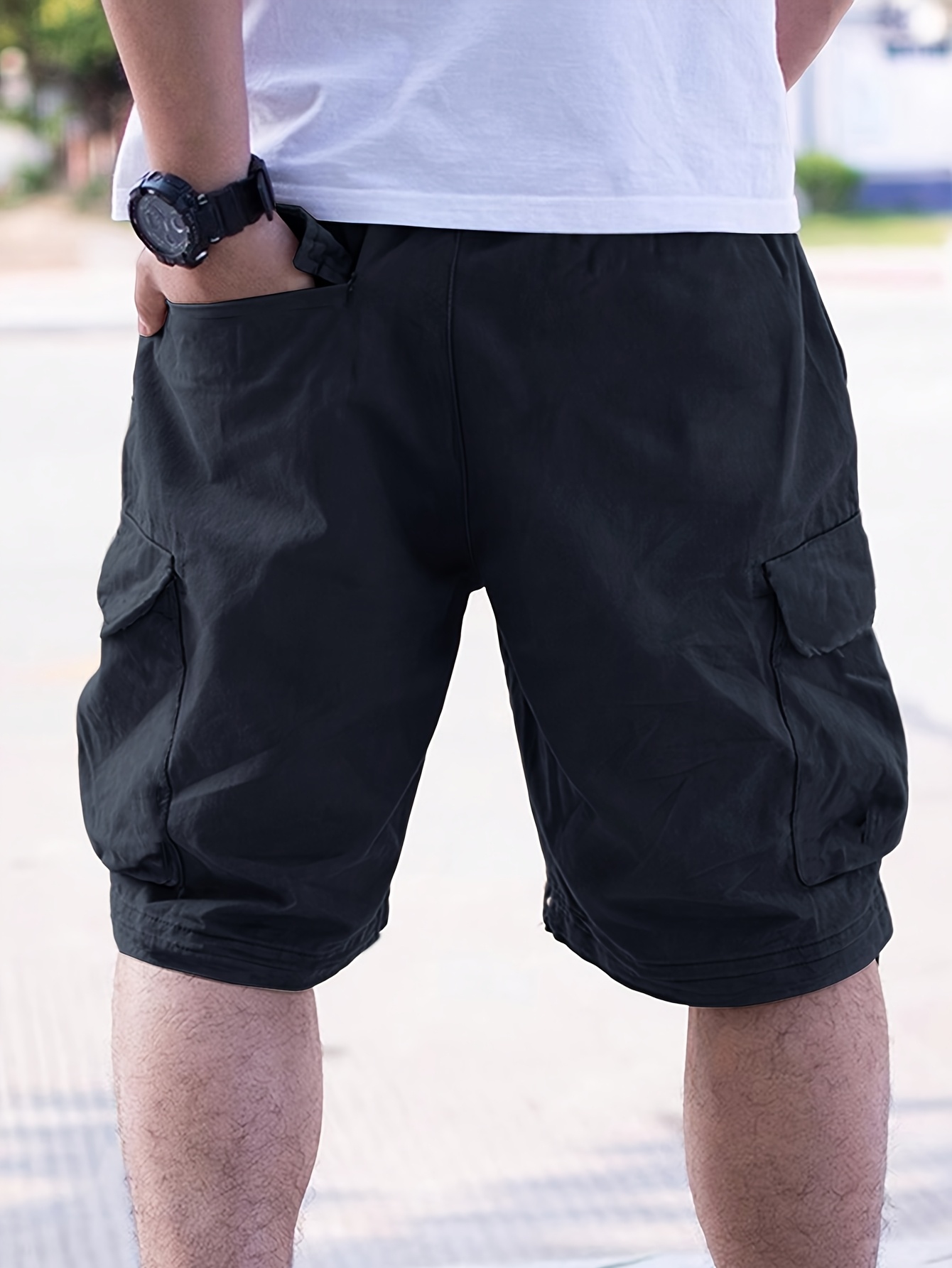 Herren-Shorts in Übergröße, lä – Summer Clothing Work Bewertung und Preis